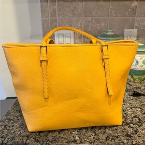 Urban Expressions Bright Yellow Tote